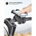 Viccux Motorcycle Phone Mount, Upgrade [Never Fall Off] [0 Shake] [3s Put & Take] Rotatable Bike Phone Mount, Scooter Bicycle Phone Holder Compatible with iPhone 13 Pro Max/12, Galaxy S20, 4.7-6.8’’
