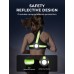 500 Lumens Running Lights for Runners with Reflective Straps, 7 Modes & 45° Adjustable Running Light, IPX4 Waterproof Chest Running Light Vest for Night Walking/Jogging/Hiking, 2-16h Use Time